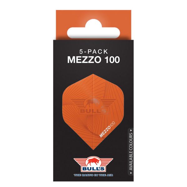 Bulls Mezzo 100 Flight Oranje - 5-Pack