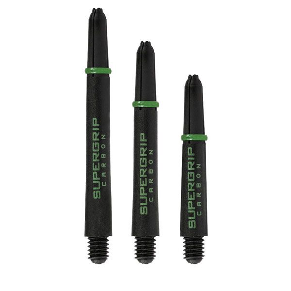 Supergrip Carbon Shaft Zwart/Groen Short | 33mm