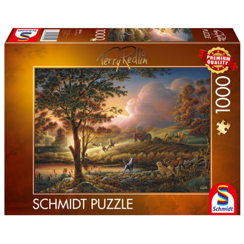 Gouden Gloed boven de Rijpe Velden | 1000
