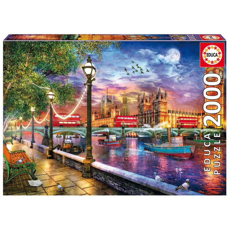 London bij Ondergaande zon- 2000