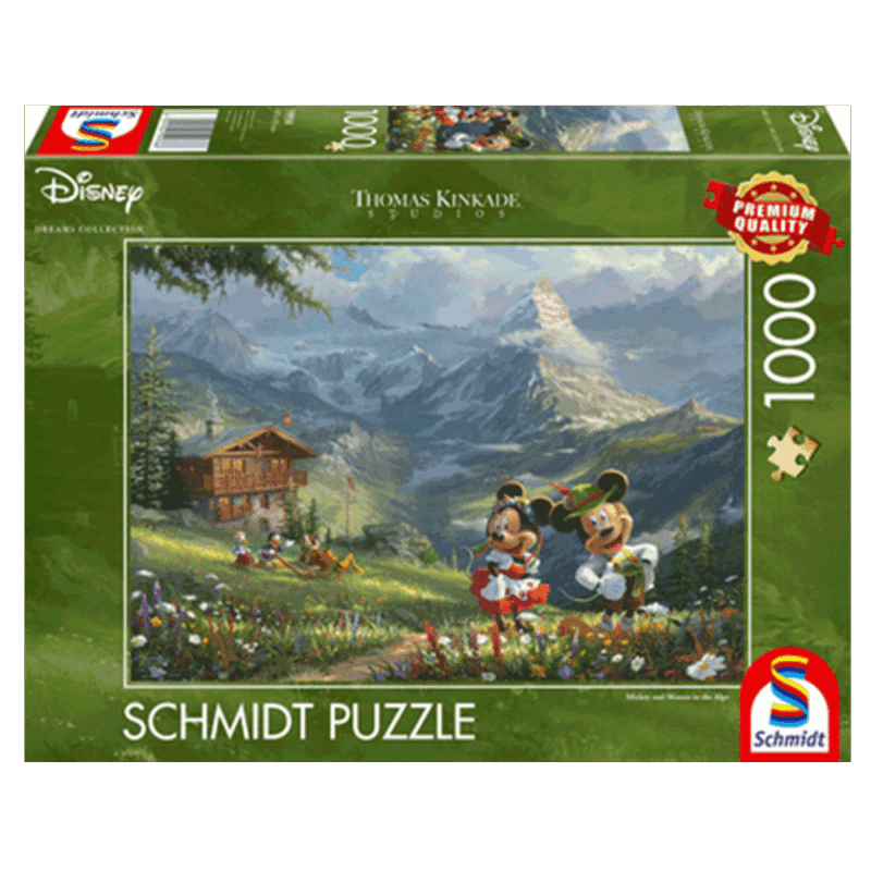 Mickey and Minnie in the Alps | 1000
