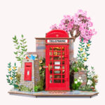 Robotime Blossom Book Booth