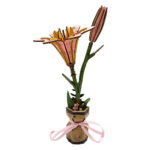 3D Puzzle Flower Pink Lily
