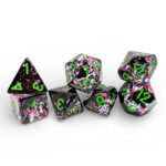 Chessex D&D Brush Paintball/Green7-dice