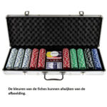 Deluxe Poker Chip Set 500 | DICE