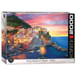 Manarola at Dusk Italy - 2000