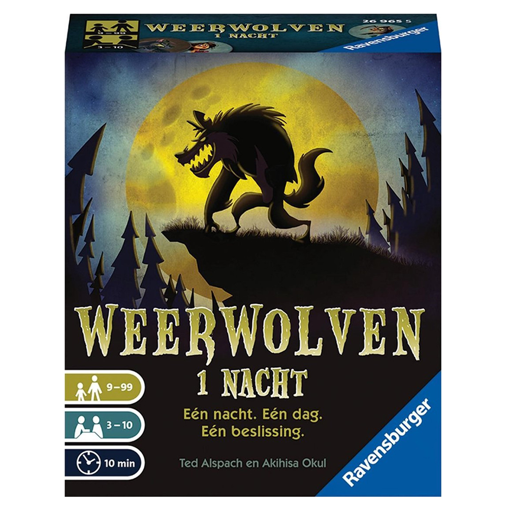 Ontmasker de Weerwolven 1 Nacht Ontmasker de Weerwolven 1 Nacht
