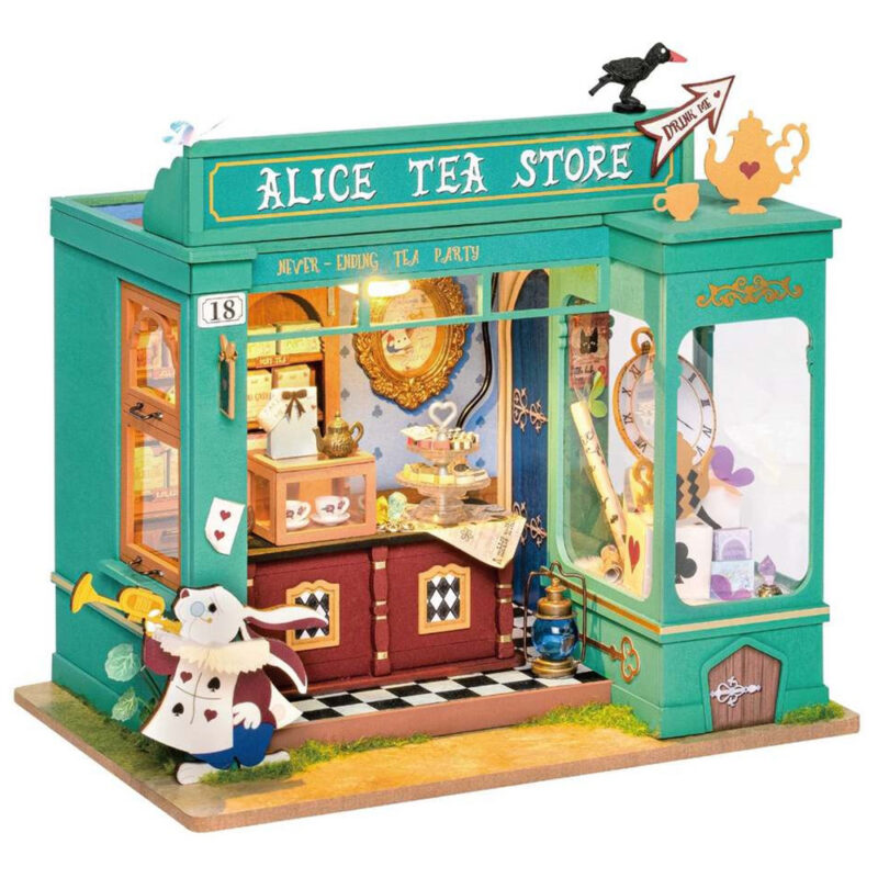 Robotime Alice's Tea Store