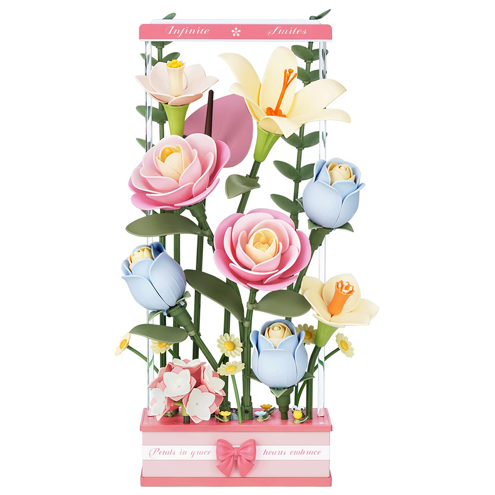 Robotime Blooming Bouquet Box Robotime Blooming Bouquet Box