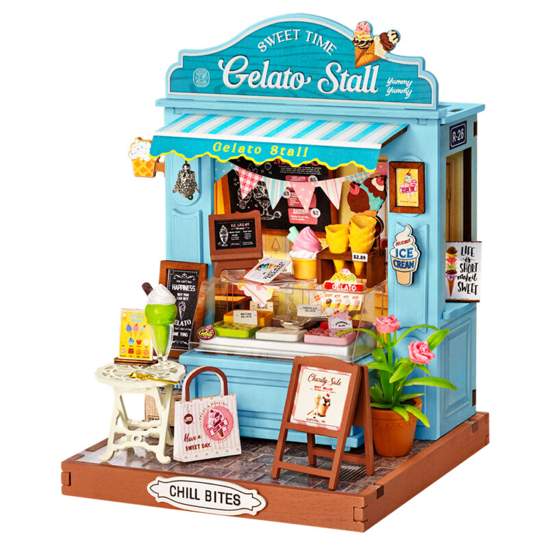 Robotime Gelato Stall