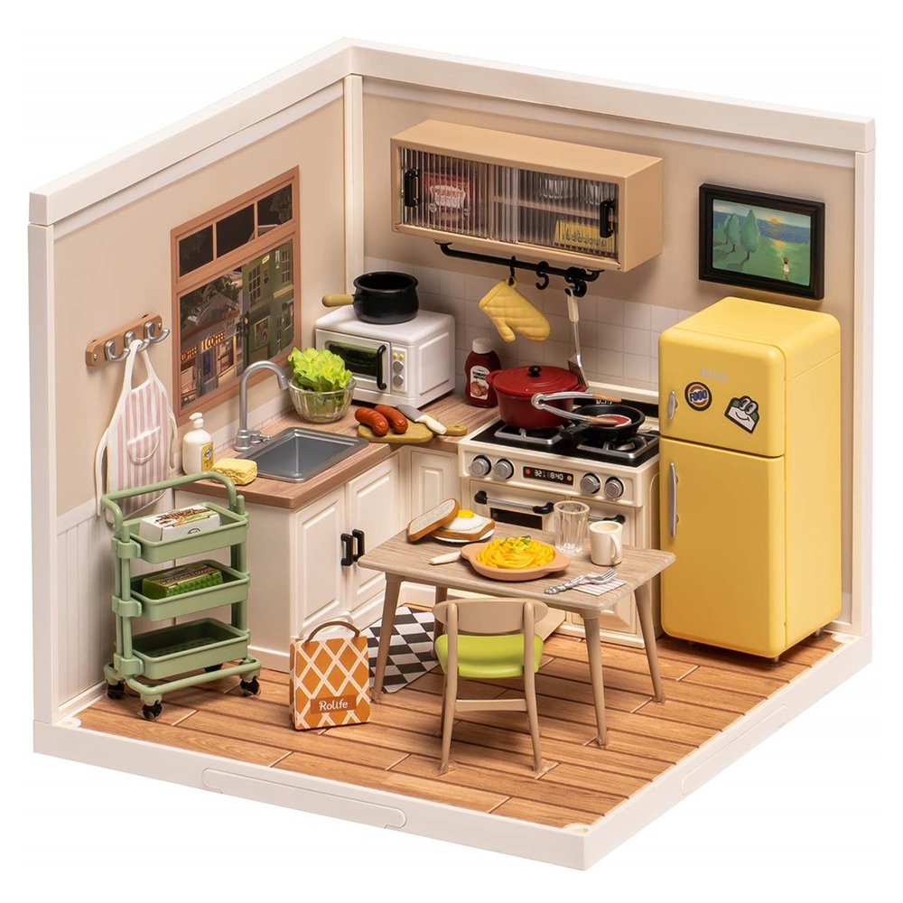 Robotime Happy Meals Kitchen Robotime Happy Meals Kitchen