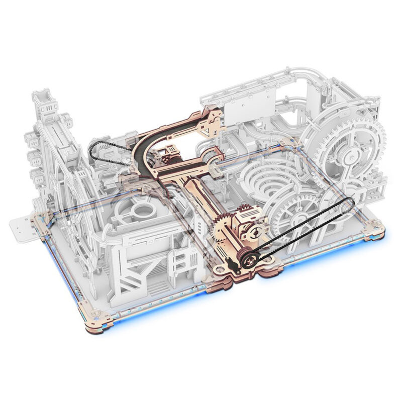 Robotime Marble Run LINKSET Spaceport / Night City