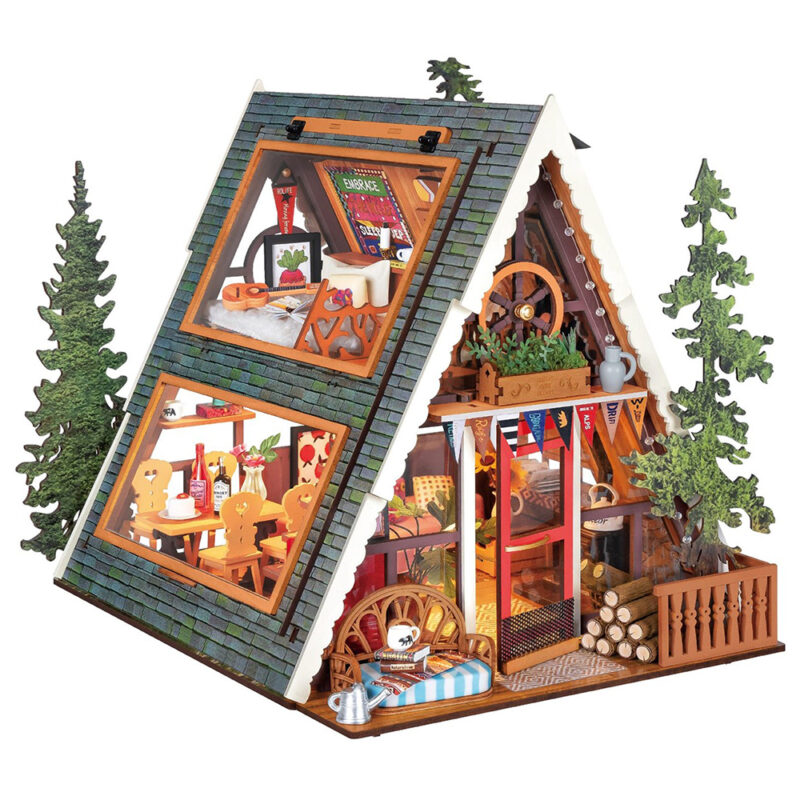Robotime Miniatuur Huis A-Frame Cabin