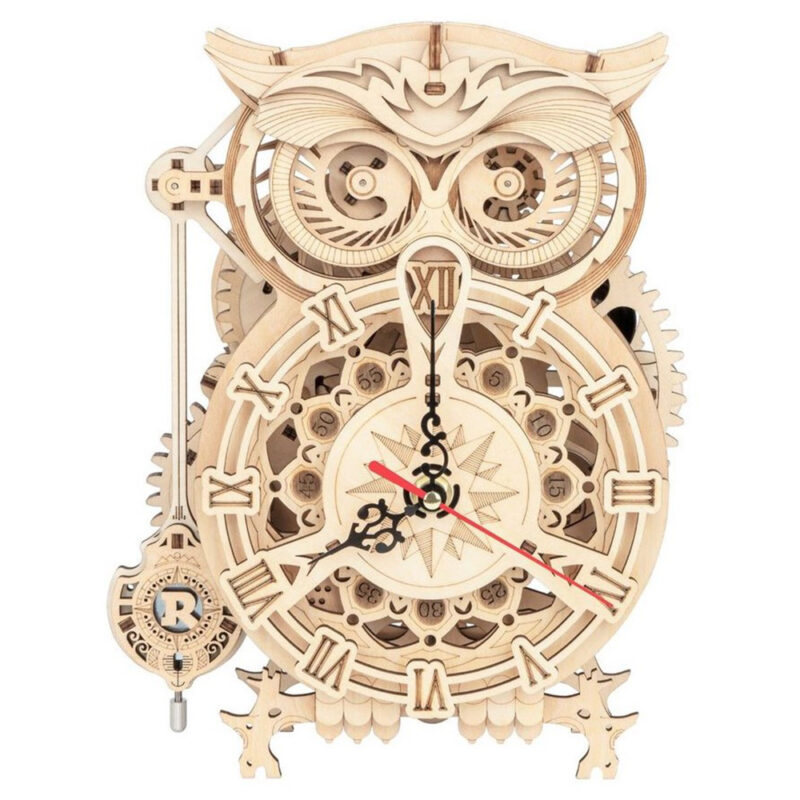 Robotime Owl Clock
