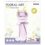 Robotime Purple Rose