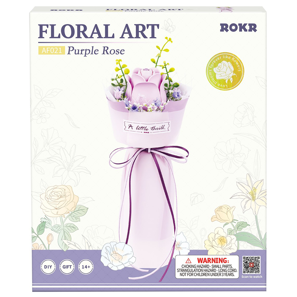 Robotime Purple Rose Robotime Purple Rose