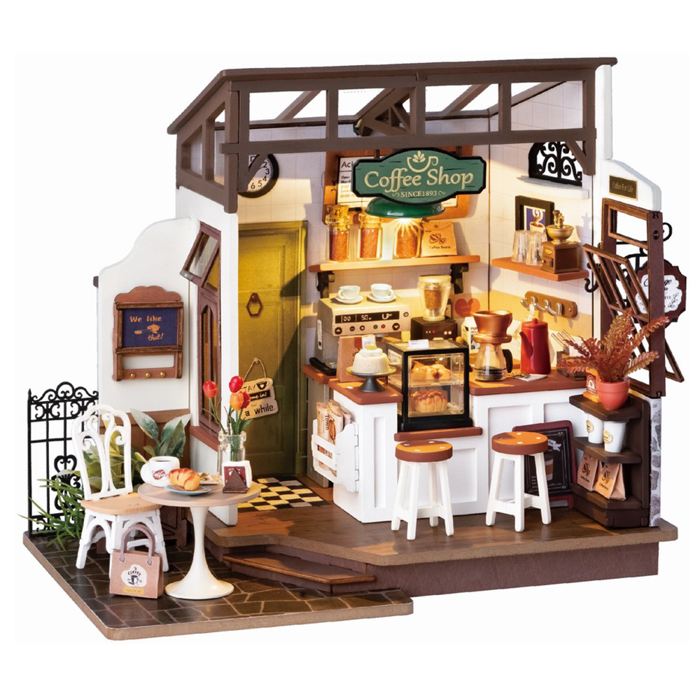 Robotime Slow Life Cafe Robotime Slow Life Cafe