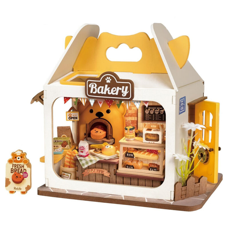 Robotime Teddy's Breadbox