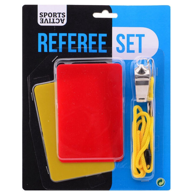 Scheidsrechters Kaarten + Fluit
