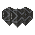 Blade X Prism Delta Metallic Black - Dart Flights
