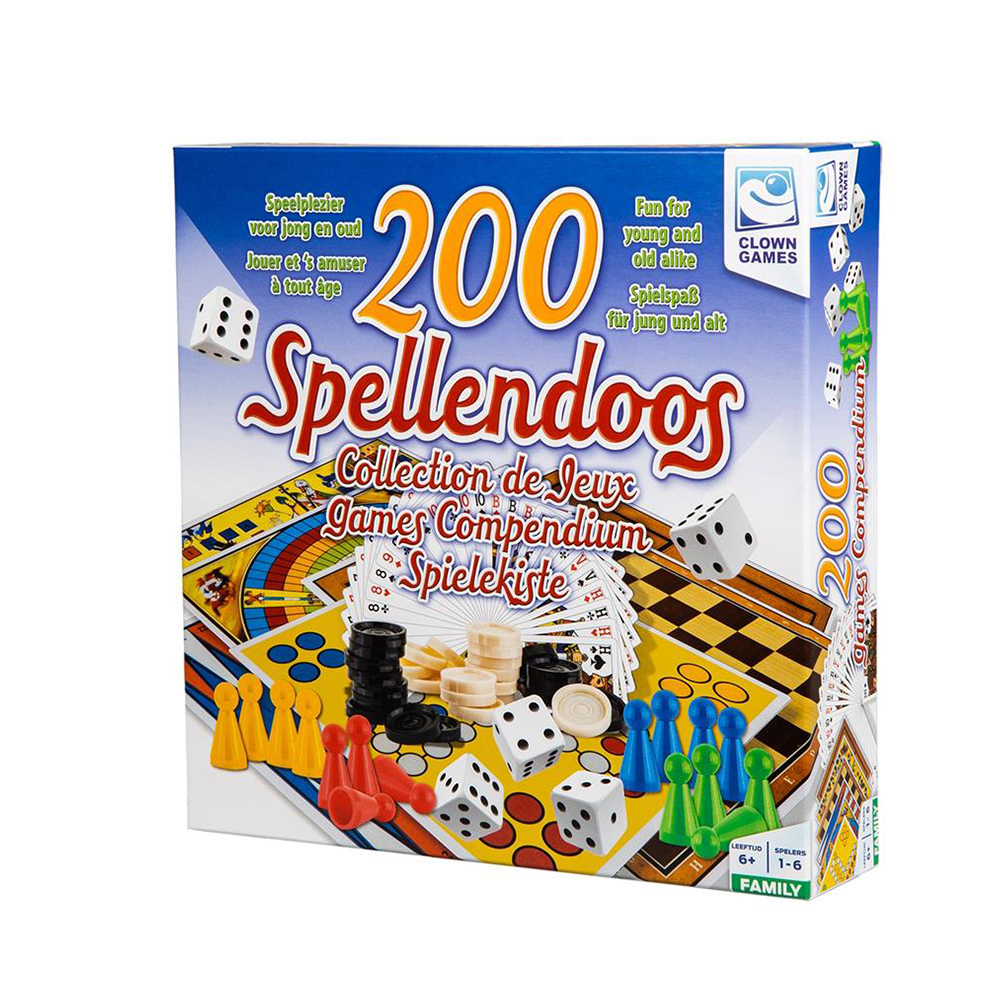 Clown Spellendoos 200 Clown Spellendoos 200