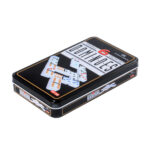 Domino dubbel 6 in blik