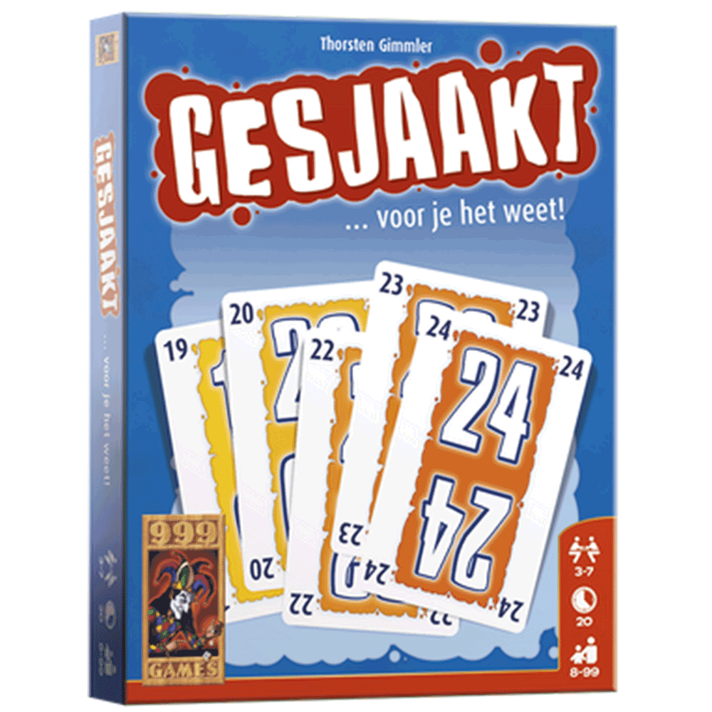 Gesjaakt - Kaartspel Gesjaakt - Kaartspel