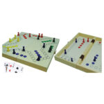 Keezenspel: Bordspel Hout Casette Magnetisch