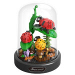 Nano Blocks: Bloemen met Lieveheersbeestje