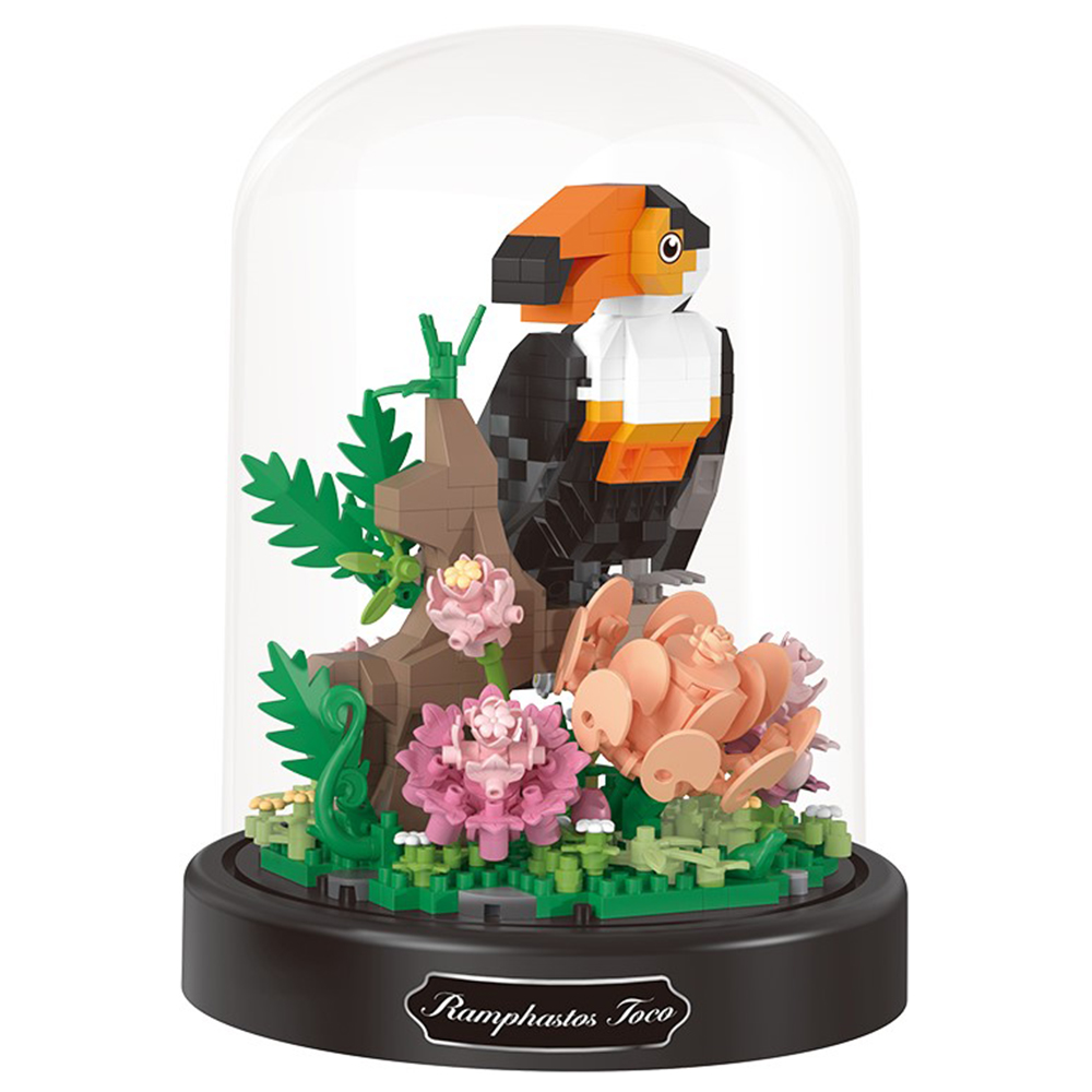 Nano Blocks: Bloemen met Toekan Nano Blocks: Bloemen met Toekan