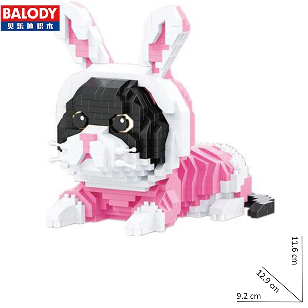 Nano Blocks: Bunny Cat Nano Blocks: Bunny Cat