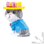 Nano Blocks: Dressed Cat