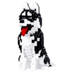 Nano Blocks: Husky (klein)