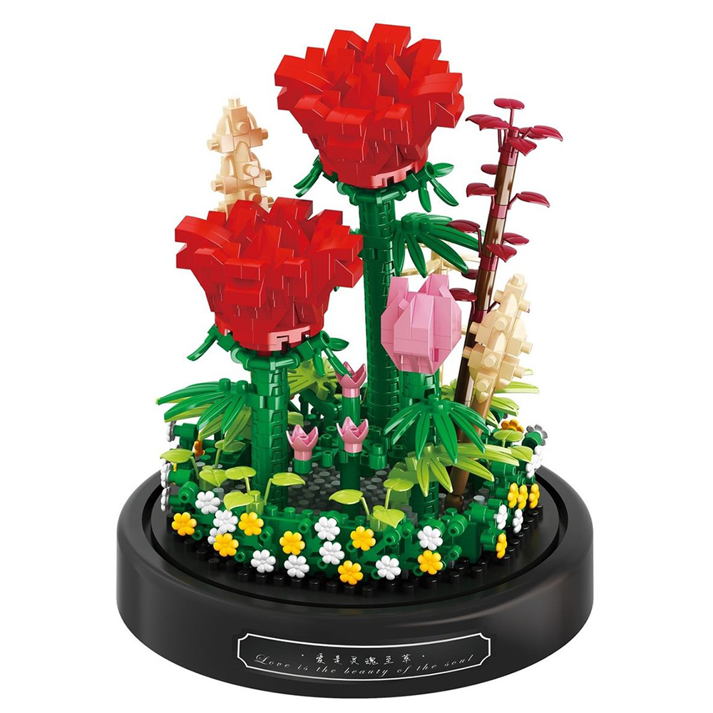 Nano Blocks: Red Roses Nano Blocks: Red Roses