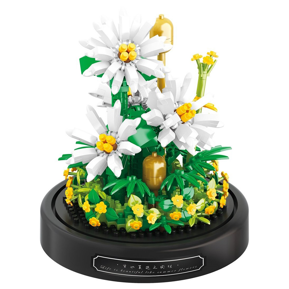 Nano Blocks: White Daisies Nano Blocks: White Daisies