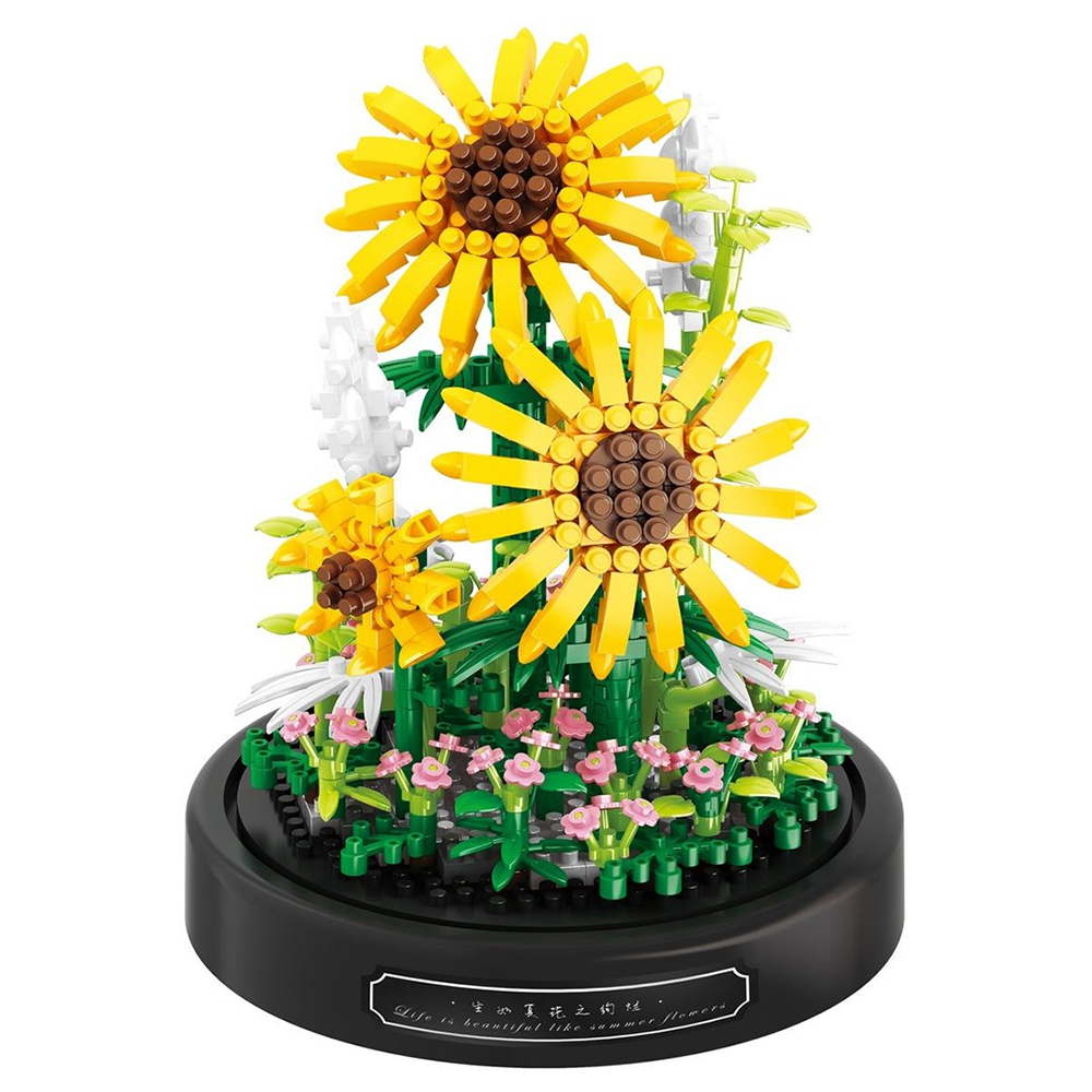 Nano Blocks: Yellow Sunflowers Nano Blocks: Yellow Sunflowers