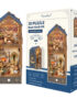 Tonecheer Book Nook Leonardo da Vinci + Dust Cover