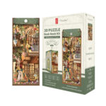 Tonecheer Book Nook Shakespear's Verse + Dust Cover