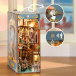 Tonecheer Book Nook Venetian Dreams + Dust Cover