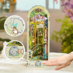 Tonecheer Booknook Giverny Garden + Dust Cover