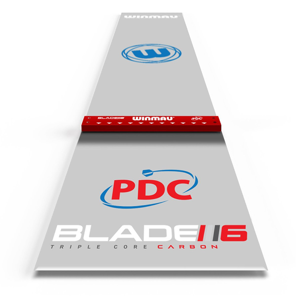 Winmau Clearzone PVC Dartmat + Oche Winmau Clearzone PVC Dartmat + Oche