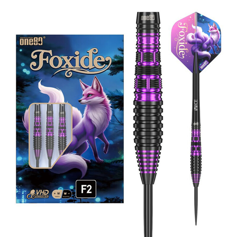 Foxide F2 VHD Tungsten 90% - Dartpijlen