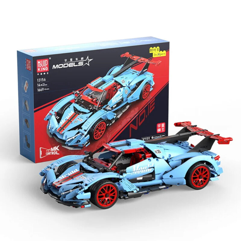Blauwe Apollo De Zonnegod RC Sportwagen