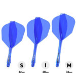 Fusion Blue NO6 - Dart Flights