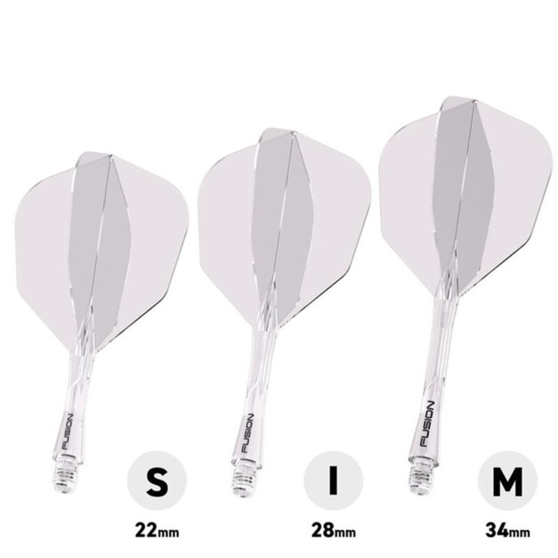 Fusion Clear NO6 - Dart Flights