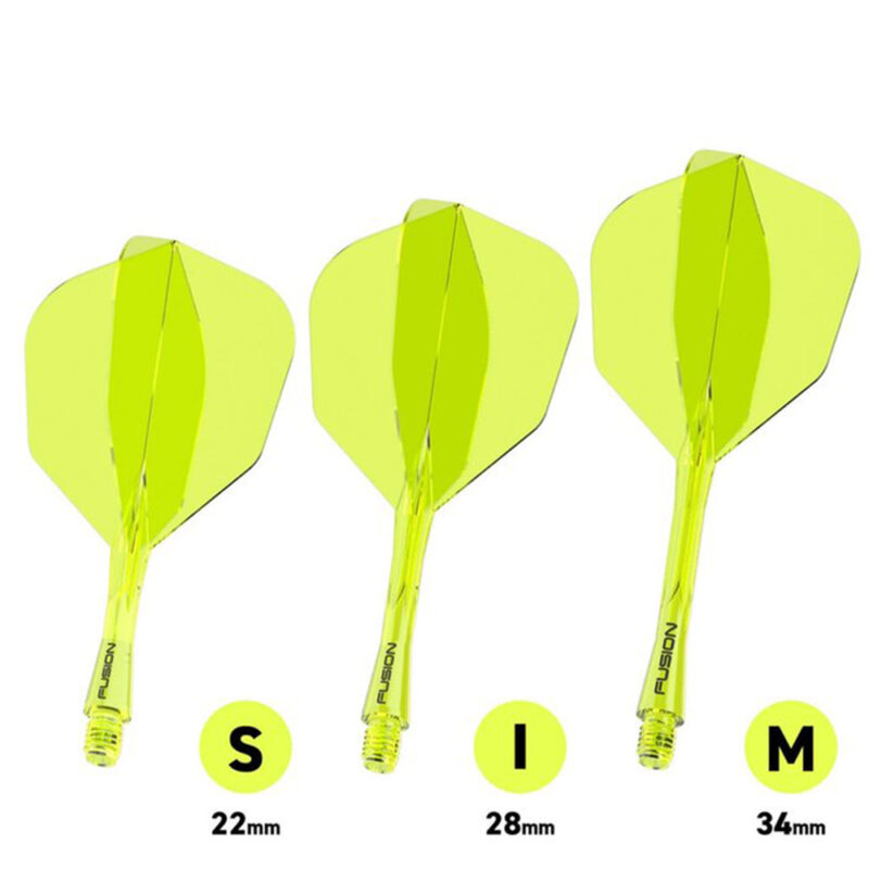 Fusion Neon Yellow NO6 - Dart Flights