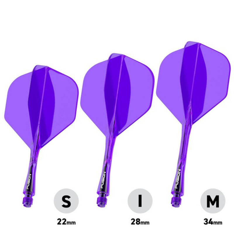 Fusion Purple NO2 - Dart Flights