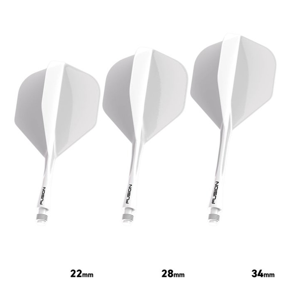 Fusion Solid White NO2 - Dart Flights Fusion Solid White NO2 - Dart Flights
