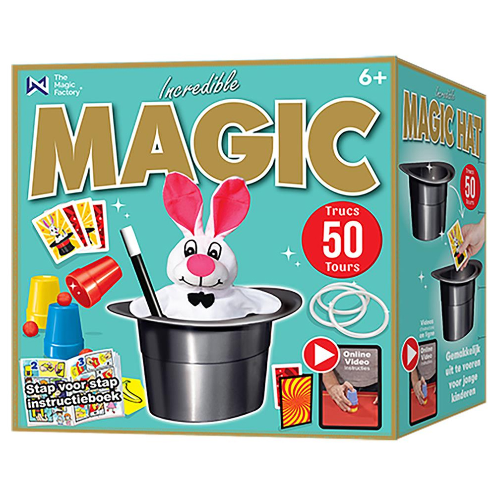 Incredible Magic Hat 50 Tricks PLUSH Incredible Magic Hat 50 Tricks PLUSH
