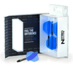 Nitro Flite System Black Blue NO2 - Dart Flights